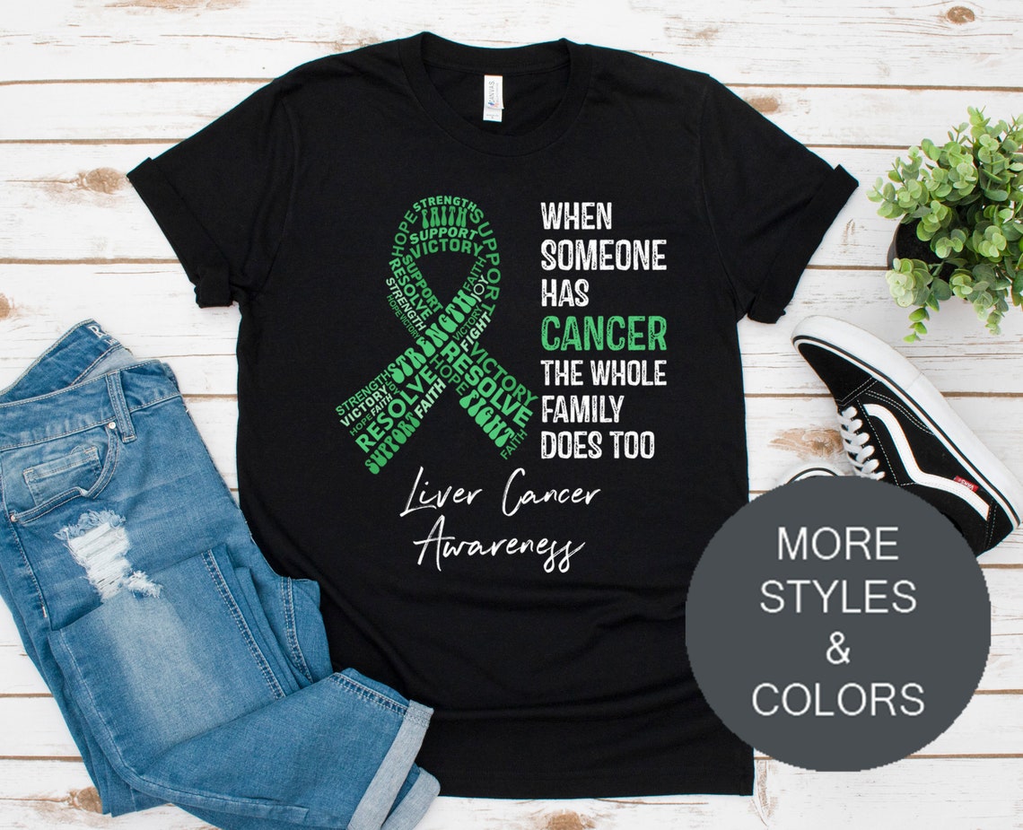 Liver Cancer Awareness Shirt / Hoodie / Sweatshirt Family | Etsy