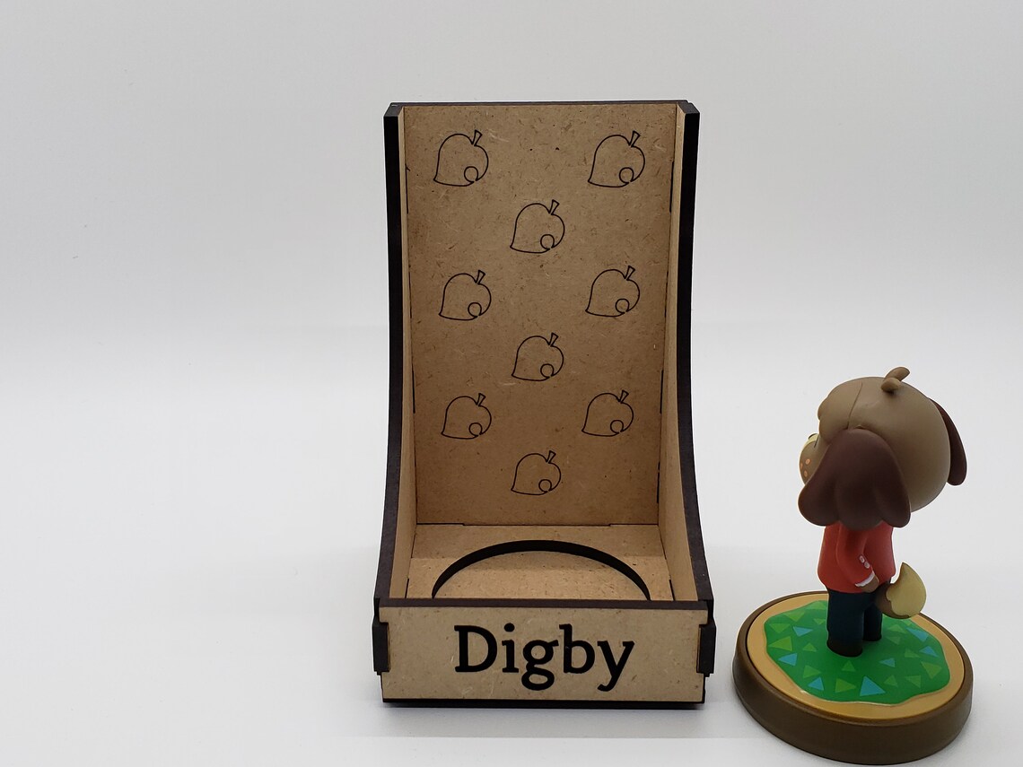 Amiibo Holder Wood Amiibo Holder Amiibo Organizer Game Room Etsy