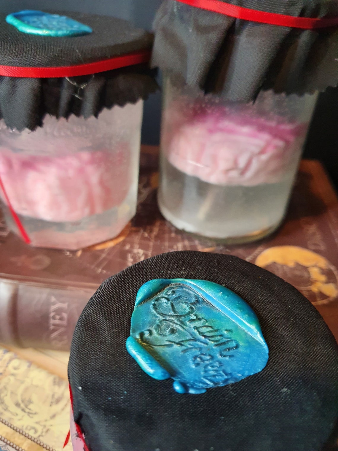 Large Professors Brain Freeze Halloween Candle Etsy