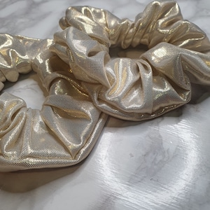 Gold Scrunchie