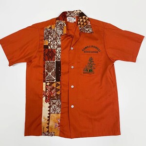 Hawaii Bonsai Association Bowling Shirt Size Small Circa 1950s-1960s