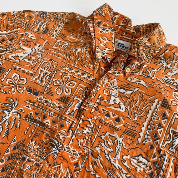 Reyn Spooner Aloha Shirt Size Large Circa 1990s - image 2