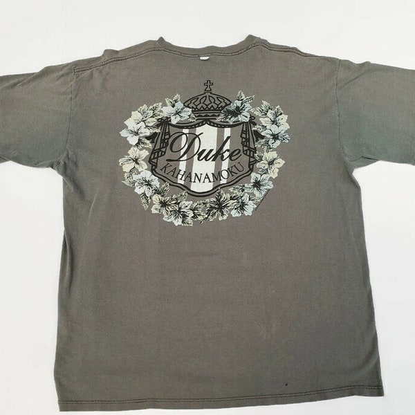 Duke Kahanamoku T-Shirt Size Extra Large Circa 1990s