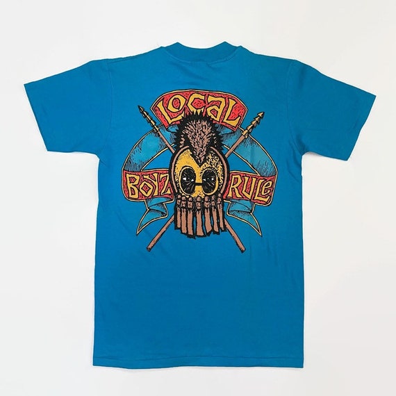 Local Boyz Rule Shirt Size Small Circa 1980s