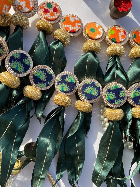 Mango Leaf Toran With Patola Art Door Valance Torana Wall | Etsy