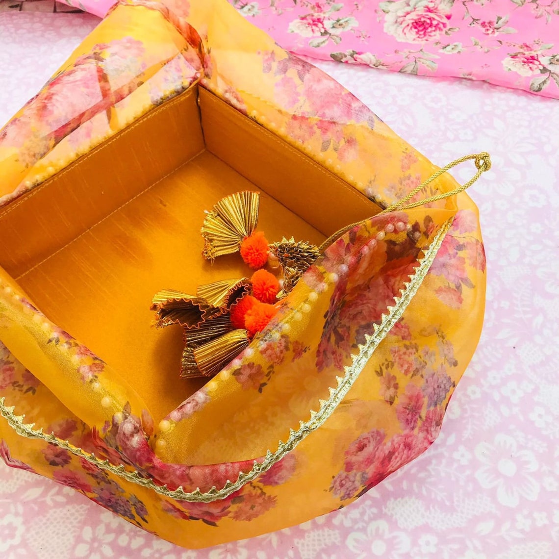 Indian Wedding Favors Baby Shower Sweet Floral Gift Box Etsy