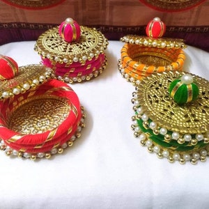 Indian Wedding Favors, Cute Mini Gift Box, Baby Shower, Bridesmaid Basket For Hamper, Housewarming Return Gift India, Haldi Mehandi Giveaway