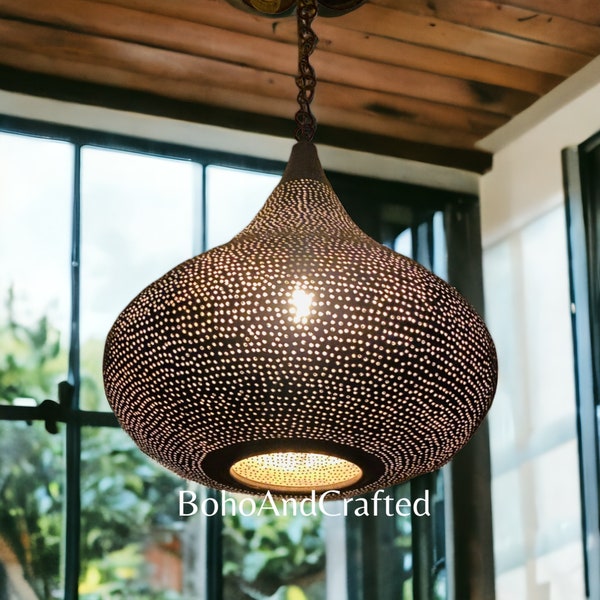 Pierced ceiling light, Moroccan Pendant Light Fixtures,Pendant Lighting,Moroccan Pendant Lamp,ceiling light,Modern Moroccan Lamp