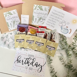 Tea Gift Box | Birthday | Letterbox Gift |  | Personalised | Get Well Soon | Thank You | Afternoon Tea | Thinking of You
