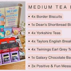 Tea Box | Tea Hamper | Father’s Day | Coffee Gift Box | Hot Chocolate Gift Box | Birthday | Personalised | For Her | For Him | Thank You | image 3