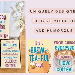 Tea Box | Tea Hamper | Father’s Day | Coffee Gift Box | Hot Chocolate Gift Box | Birthday | Personalised | For Her | For Him | Thank You | image 13