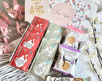 Tea, Biscuits & Chocolate Gift Box, Tea Time, Care Package, Letterbox Gift, Treat Box, Thinking of You, Thank You, Afternoon Tea,