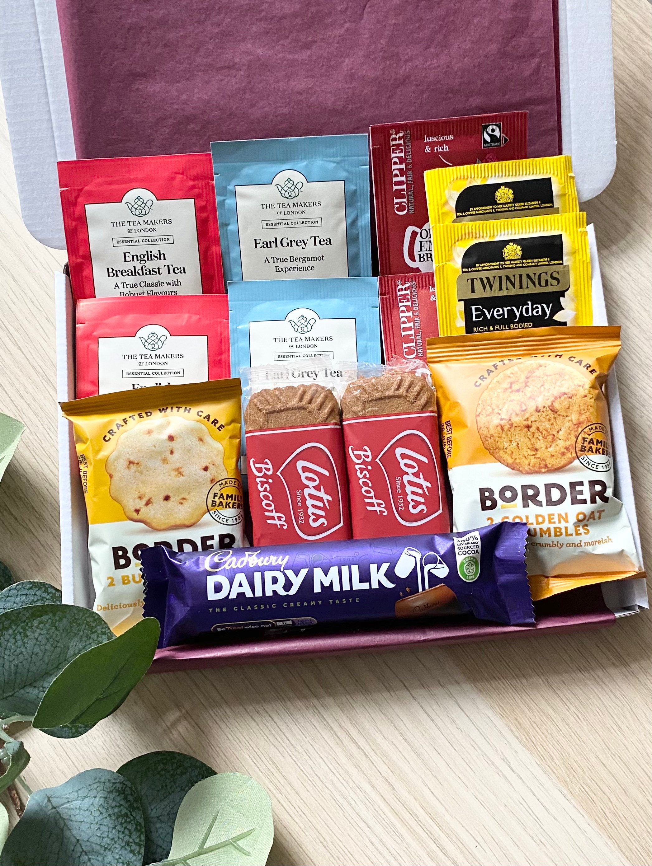 TEA BISCUITS & CHOCOLATE Gift Box Tea Time Care Package Etsy Australia