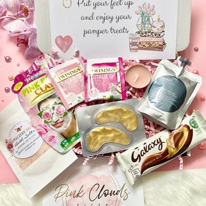 Caja de regalo para mimos y cuidados personales / Cumpleaños / Navidad / Día de la Madre / Delicias para mimarse / Agradecimiento / Buzón / Felicitaciones / Que te mejores pronto /