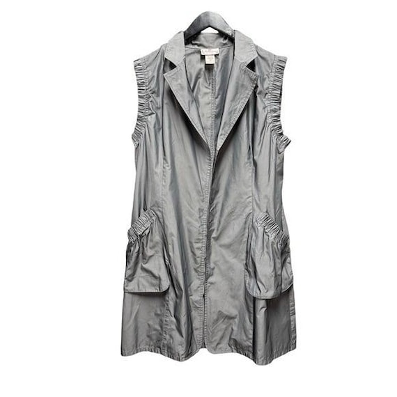 Futuristic Y2k Cyberpunk Hackers style Vest Metal… - image 1