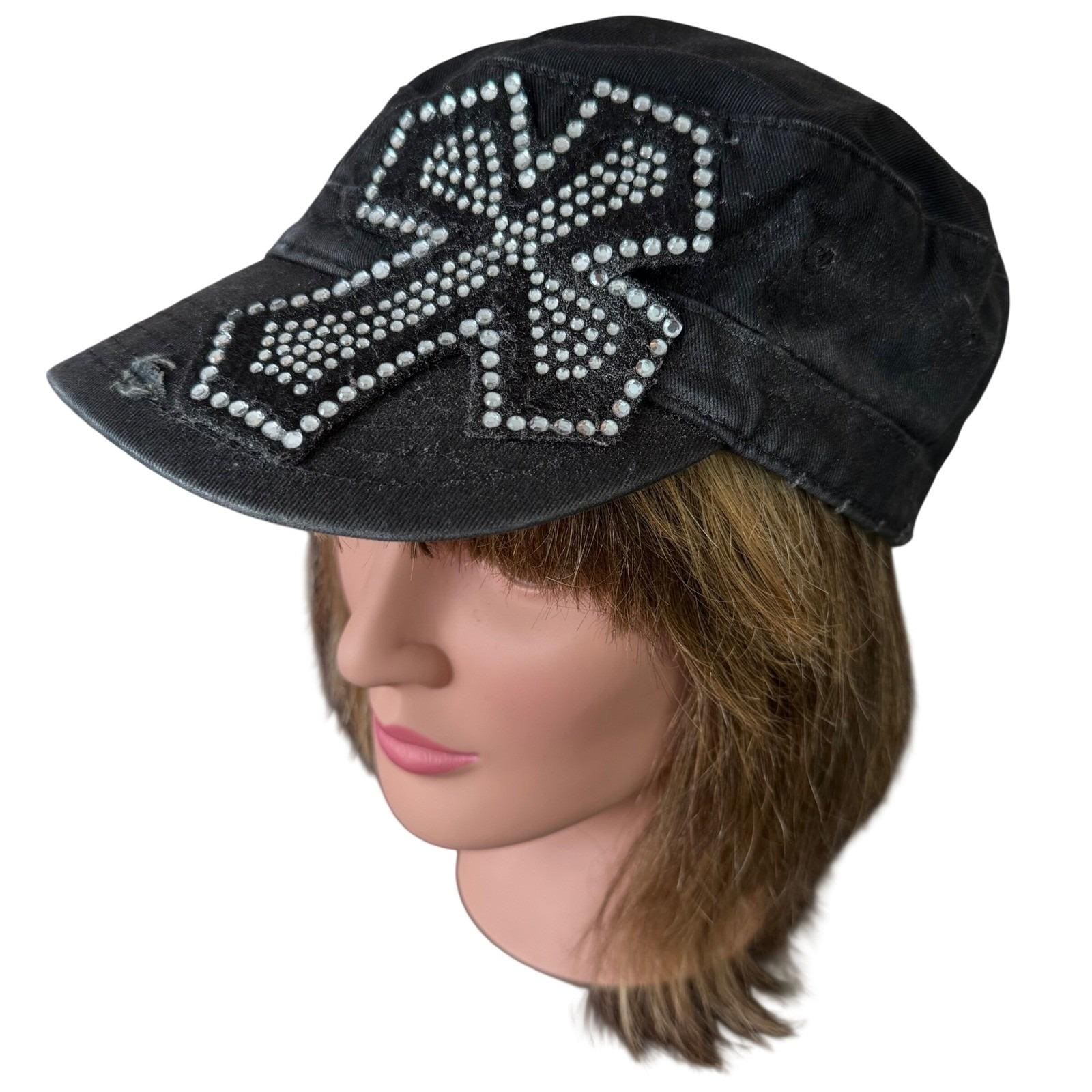 Grey Bandana Print Bucket Hat with Cross Charm & Lace Trim Y2K Streetwear Y2k Cross Cap - Etsy main image 4