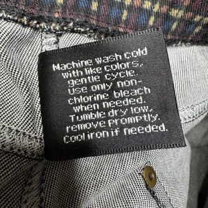 Lilly Dark Plaid Dark Academia Leggings Small Preppy Comfy Pants Skinny image 5