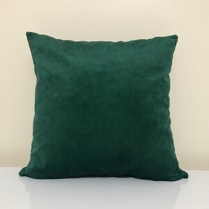 Taie d’oreiller émeraude, coussin de siège, oreiller décoratif émeraude, oreillers de jet, couvertures d’oreiller, oreiller de taille, oreiller doux, oreiller à double face