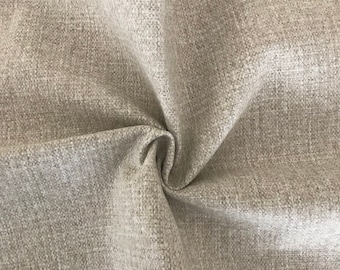 Upholstery beige linen fabric, ideal for a variety of sewing projects, pillow fabrics, furniture fabrics, upholstery fabric, linen fabric