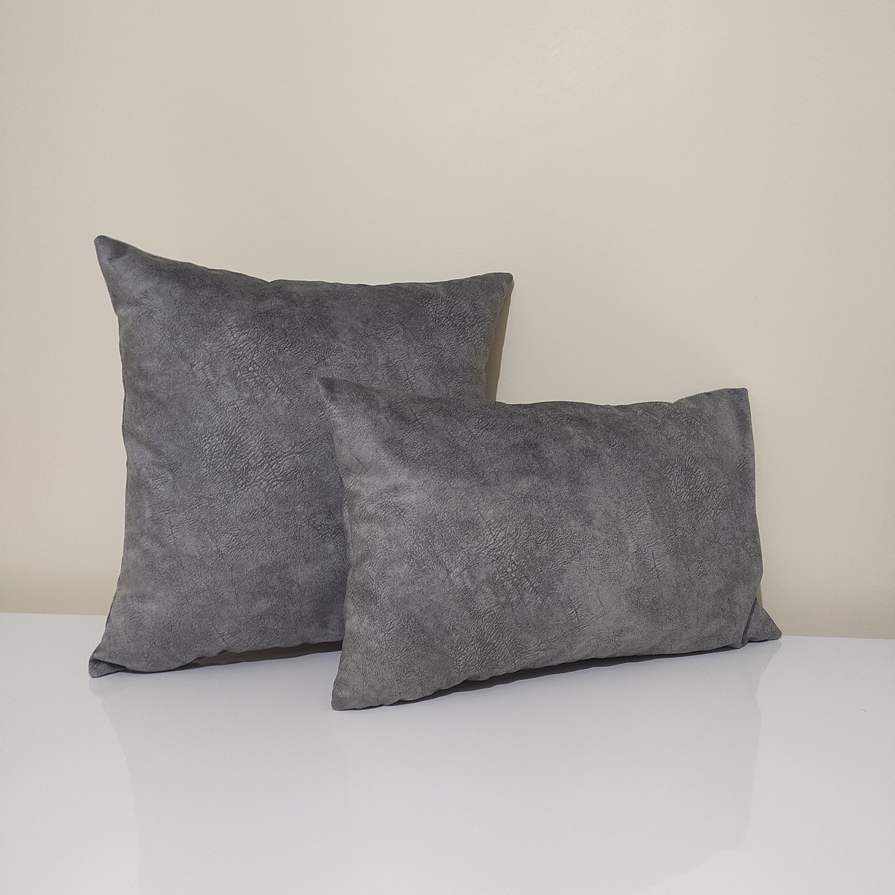 Dark Gray Pillowcase, Gray Design Pillow, Throw Pillows, Pillow Covers, Waist Pillow, Soft