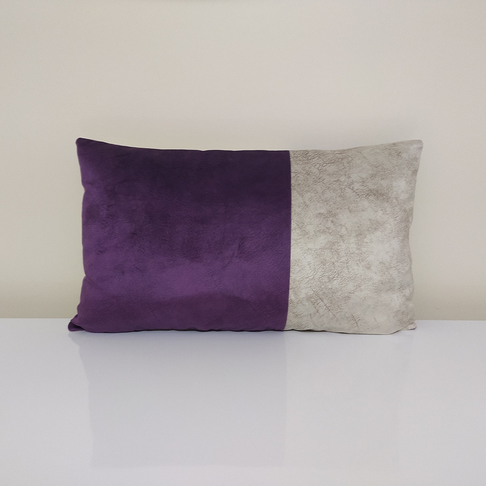 Purple Design Pillows White Pillows Decorative Pillow Etsy