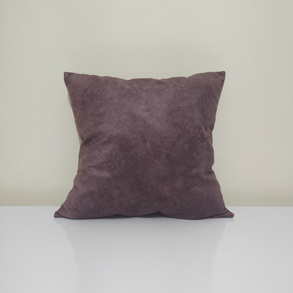Dark purple pillow dark purple design pillow throw pillows Etsy