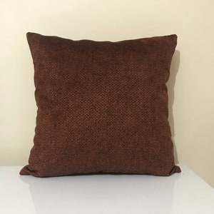 Orange patterned luxury pillow, orange pillow cover, decorative pillow, pillow covers, double sided, seat cushion, soft pillow cover, 18X18