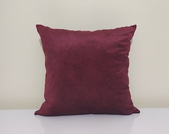 Burgandy gooien kussen, burgandy design kussen, kussens gooien, kussen dekt, taille kussen, zacht kussen, lendenbal, decoratieve design kussens,