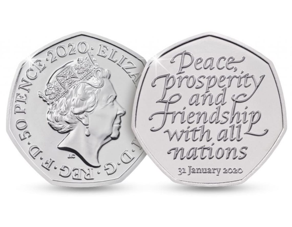 2020 BREXIT 50P COIN Peace Prosperity Friendship Etsy UK 2020-brexit-50p-coin-peace-prosperity-friendship-etsy-uk