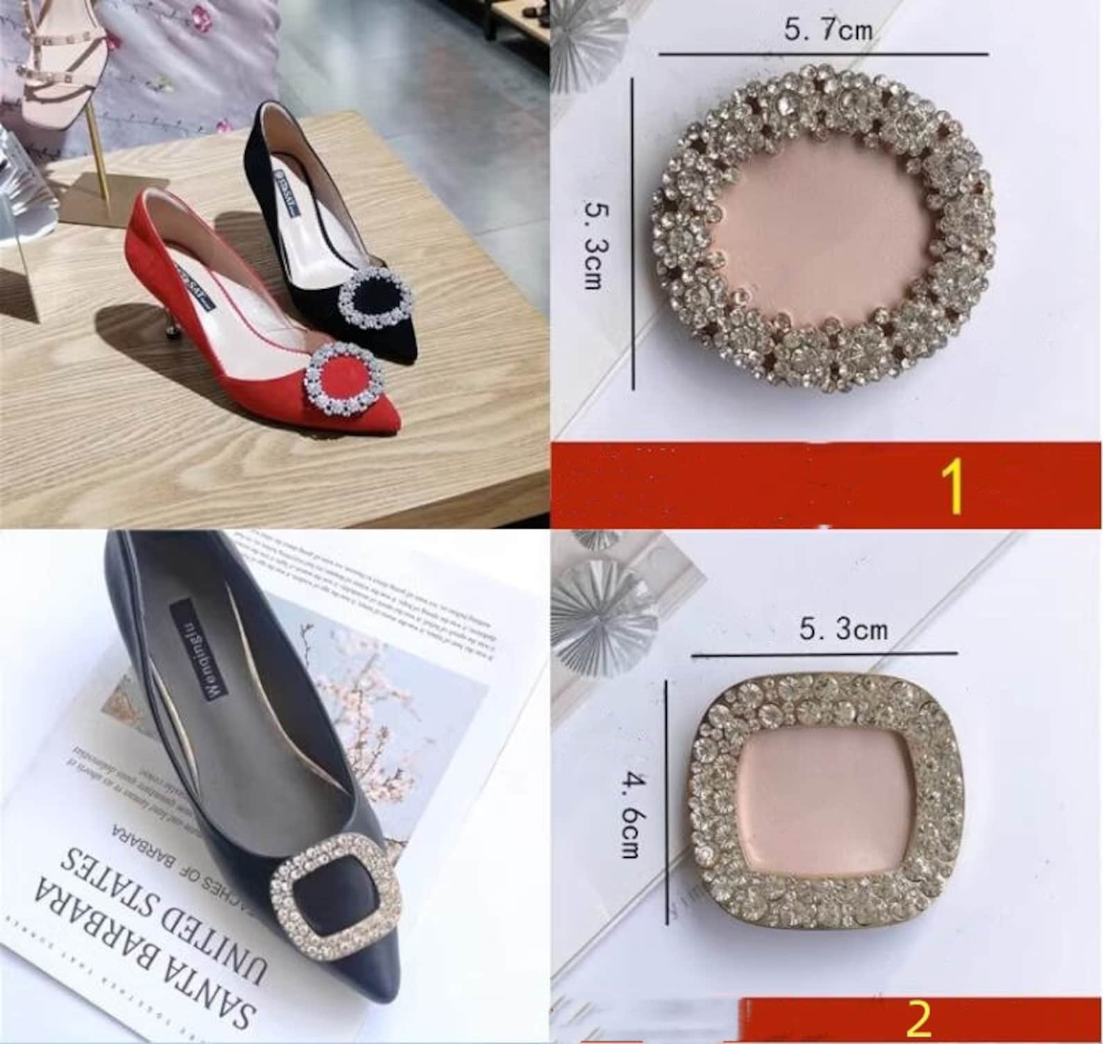 Shoe Buckle Decorative Shoe Accessories Shoe Clip Shoe Making Etsy