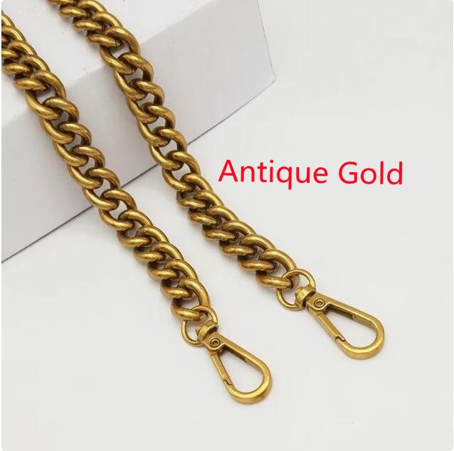Bag Extender Chains Alloy Purse Chain Strap Antique Golden - Temu