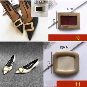 Schuhschnalle Dekoratives Schuhzubehör Schuhclip Schuhherstellung Metall Hardware Zubehör Obermaterial Zubehör für Schuhe Ersatzschnallen DIY Bild 5