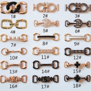 10 hebillas metálicas para cinturones y bolsas, accesorios de bricolaje,  1-1/2 pulgadas, 1 pulgada, 1/2 pulgada