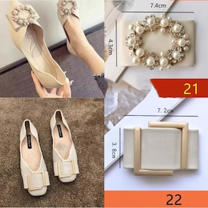 Schuhschnalle Dekoratives Schuhzubehör Schuhclip Schuhherstellung Metall Hardware Zubehör Obermaterial Zubehör für Schuhe Ersatzschnallen DIY Bild 9