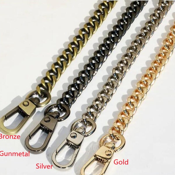 High Quality Purse Chain Metal Bag Chain Shoulder Handbag Strap Replacement Handle Chain Metal Crossbody Bag Chain Strap Purse Accessories