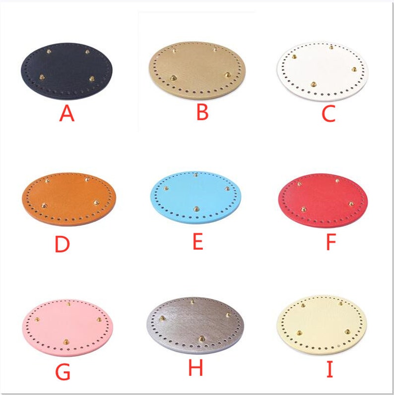 18mm Base Shaper Round Base Shaper Purse Base Shaper Bottom Board For Bag Purse Supplies Handmade Craft Bottom Support DIY Soft Edges Pink