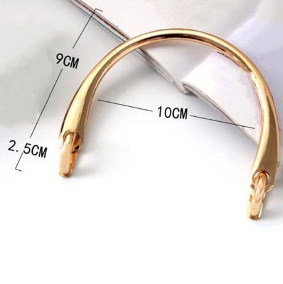 High Quality Gold Purse Handles DIY Bag Handle Metal Handle Purse Frame  Purse Hardwares Handbag Accessories Purse Making Supplies Findings 