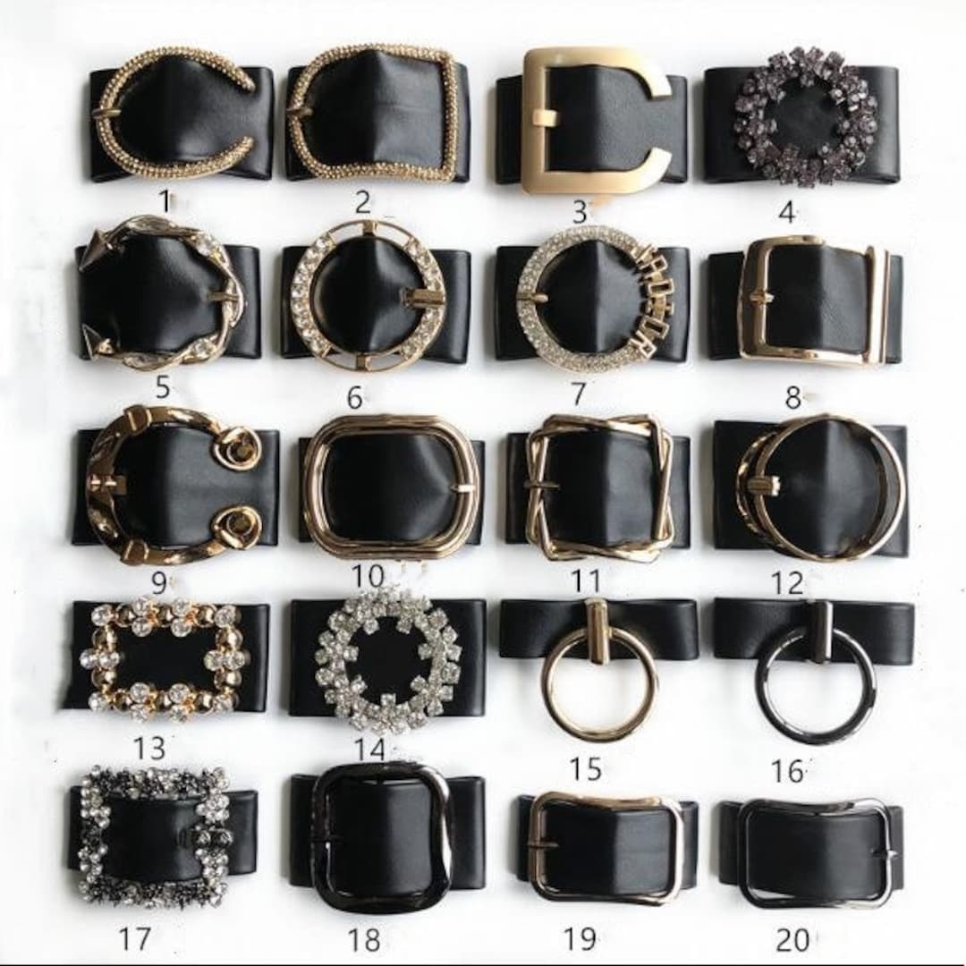 Shoe Decoration Accessories Diamond Shoe Buckles Shoes Hardware Metal