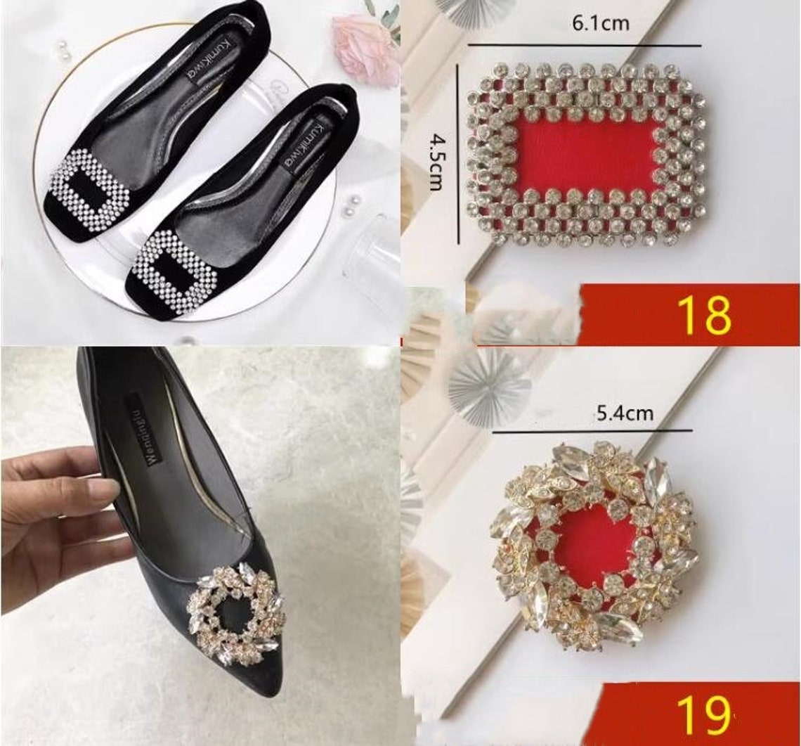 Shoe Buckle Decorative Shoe Accessories Shoe Clip Shoe Making Metal