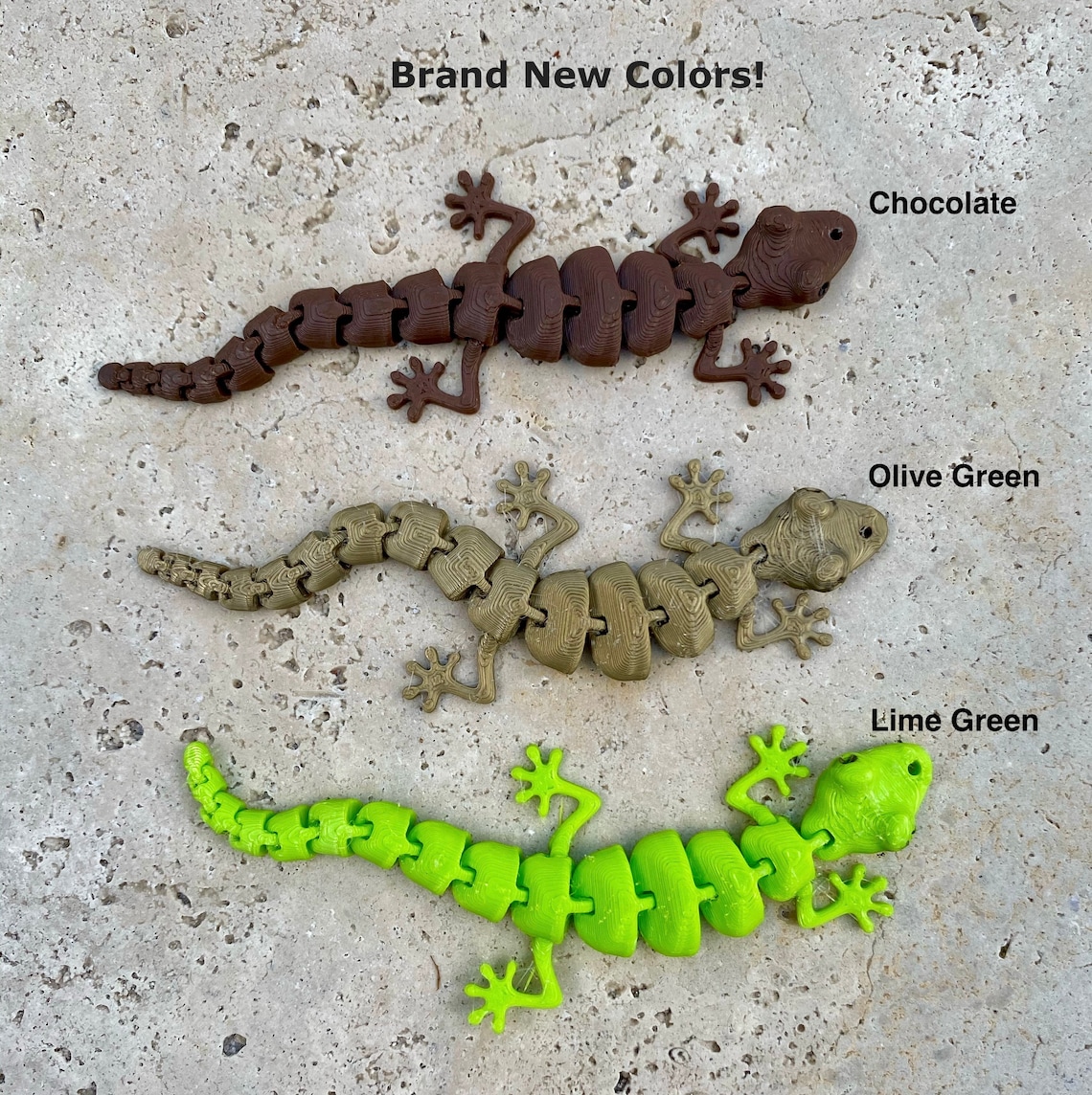 Kitty Lizard Articulated Cat Toy Etsy