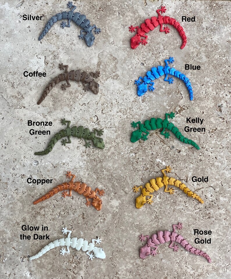 Kitty Lizard Articulated Cat Toy Etsy