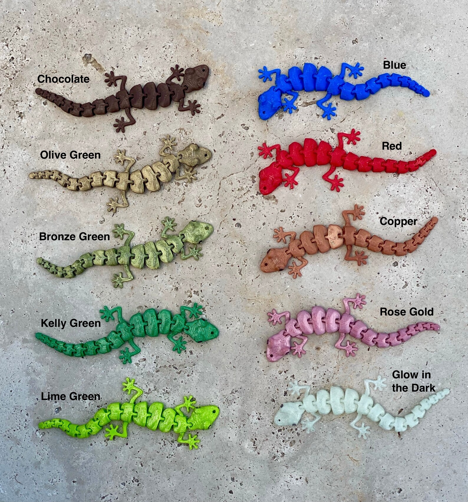 Kitty Lizard Articulated Cat Toy Etsy