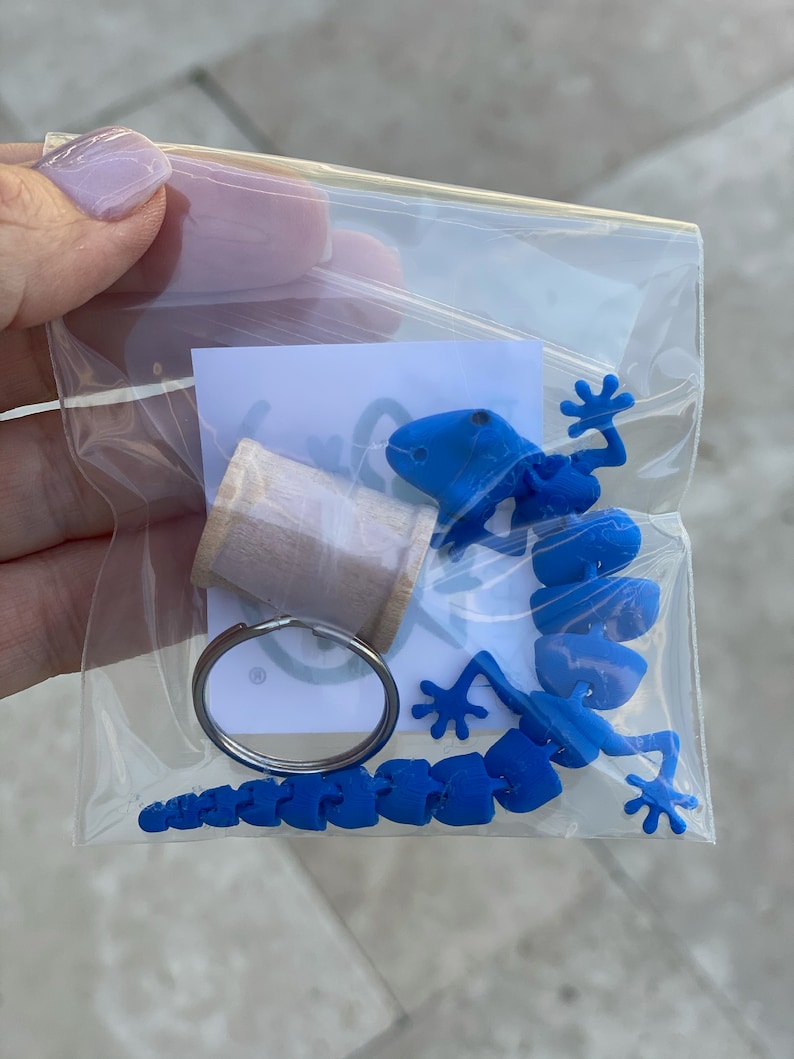 Kitty Lizard Articulated Cat Toy Etsy Canada