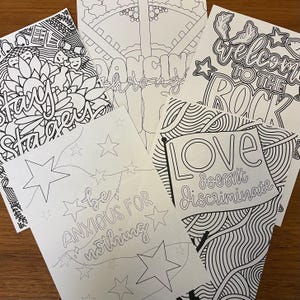 Musical Theatre Inspired Colouring Page OPERATION MINCEMEAT - Digital Download “God That’s Brilliant”