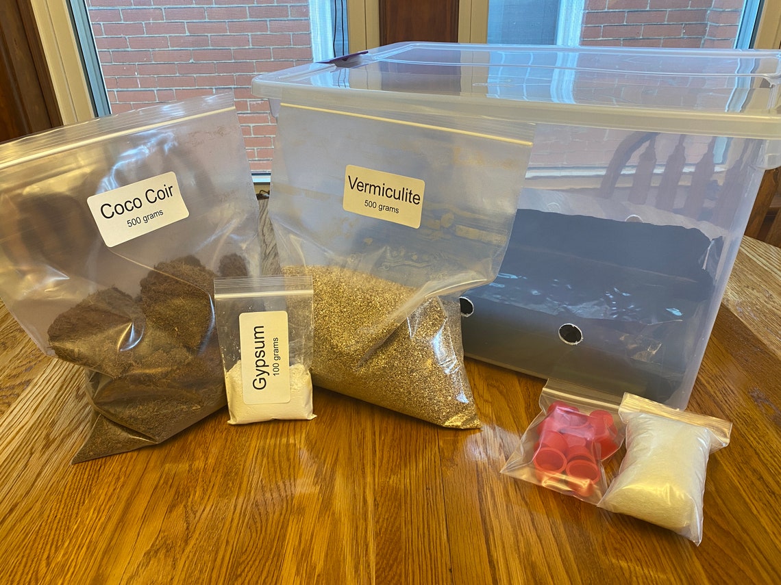 Monotub 66qt & Dry Bulk Substrate Kit Etsy