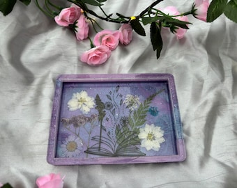 Book Of Flowers Tray