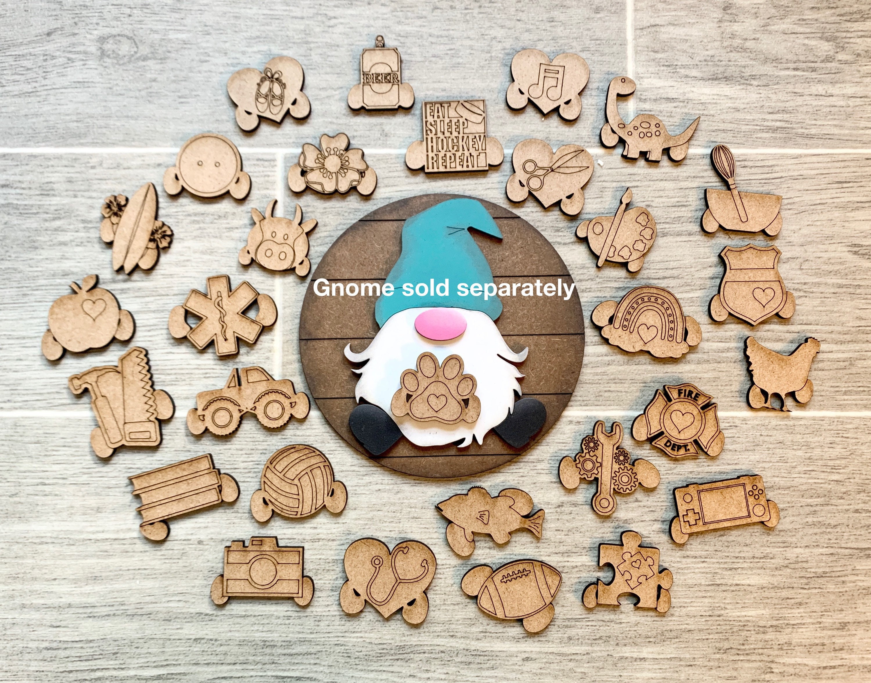 More Extra Shapes for the Tiered Tray Gnome Interchangeable File SVG ...