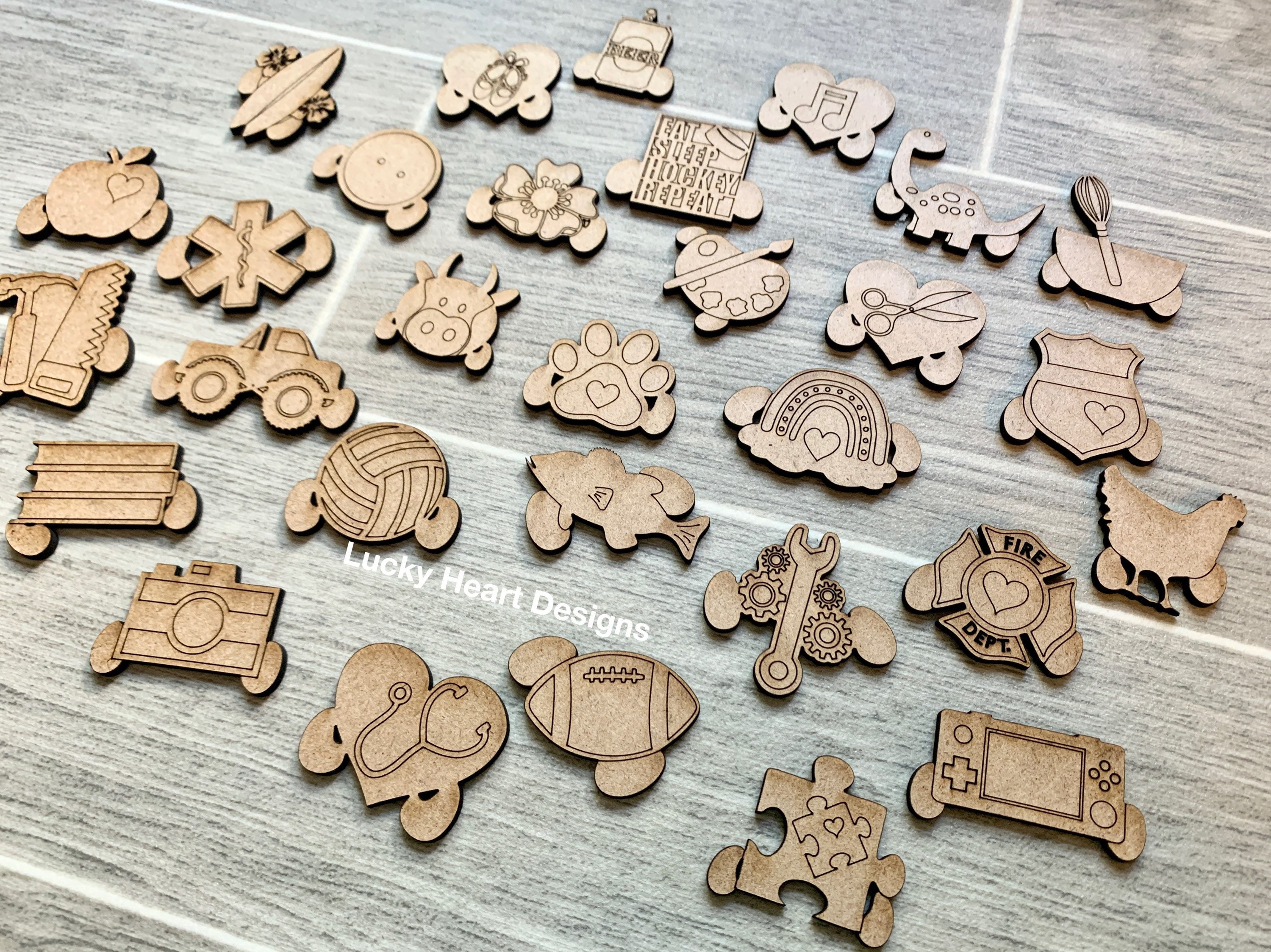 More Extra Shapes for the Tiered Tray Gnome Interchangeable File SVG ...