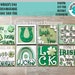 St. Patrick's Day Interchangeable Leaning Sign File SVG, Glowforge Tiered Tray, LuckyHeartDesignsCo