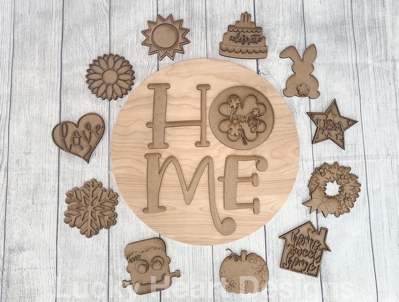 Free Free 163 Interchangeable Home Sign Svg SVG PNG EPS DXF File